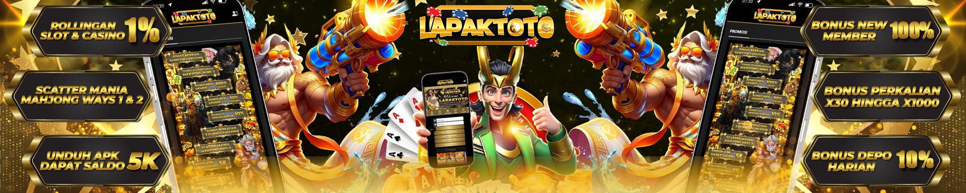 promo terbesar dan menarik dari lapaktoto. situs terpercaya 2025